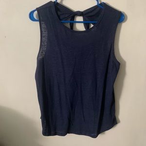 Navy blue old navy tank top